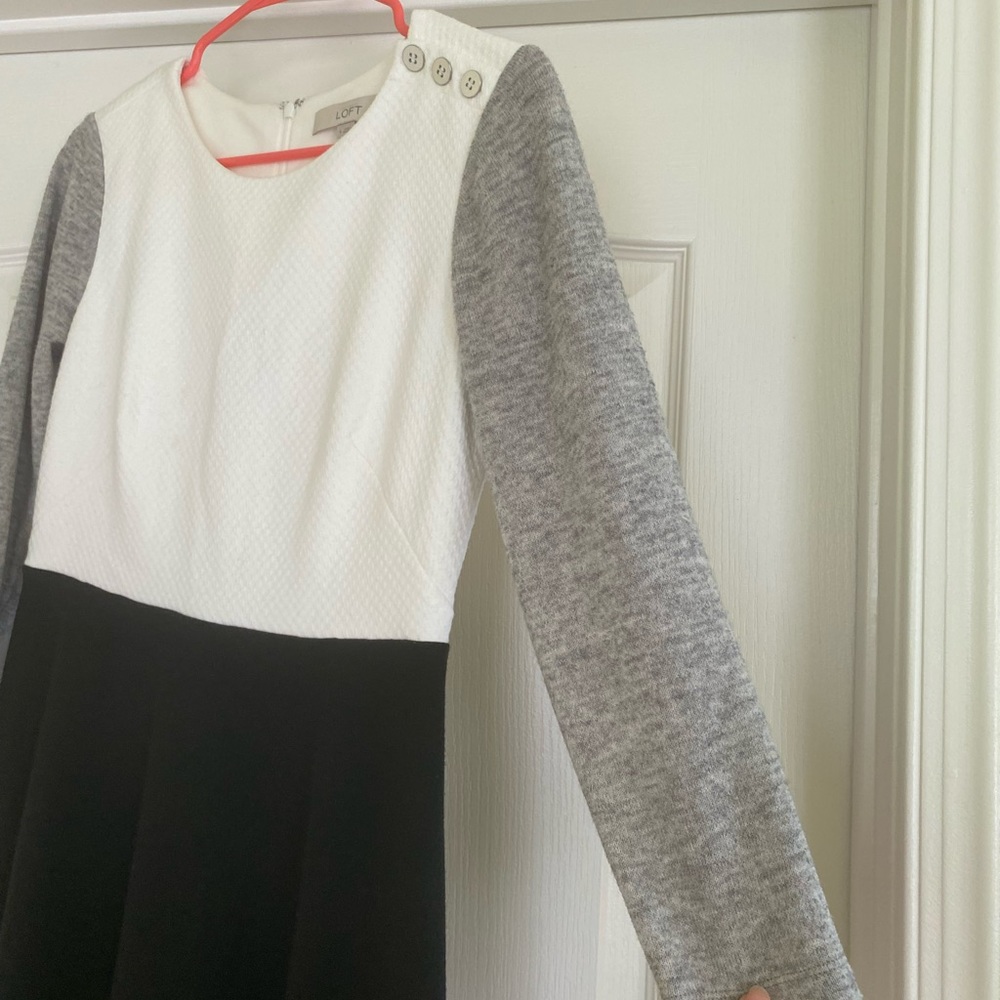 Loft Color Block Dress - Picture 5 of 5